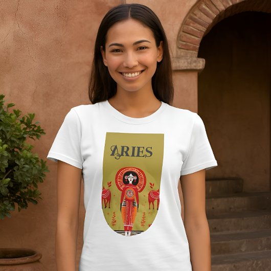 Ram Prinses Print T-shirt
