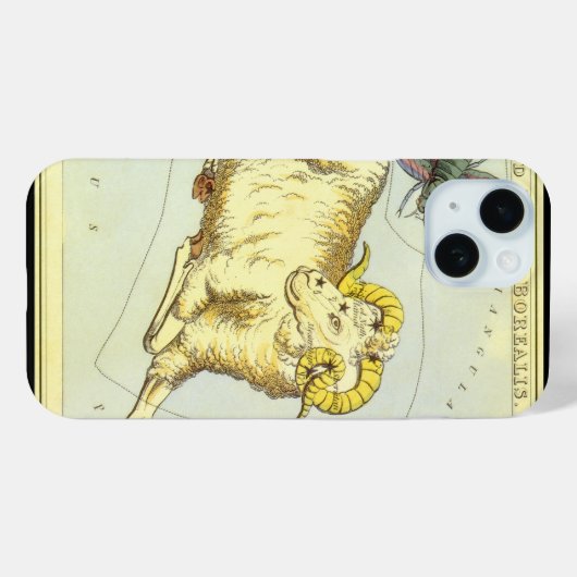 Ram Ram,  sterrenbeeld, Urania's Mirror Case-Mate iPhone Case (Achterkant (horizontaal))