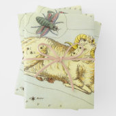 Ram Ram,  sterrenbeeld, Urania's Mirror Inpakpapier Vel (In situ)