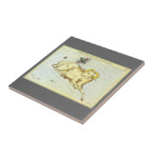 Ram Ram, sterrenbeeld, Urania's Mirror Tegeltje (Zijkant)