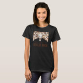 Ram Ranch Echt Rock Leopard Bull Skull Land T-shirt (Voorkant volledig)