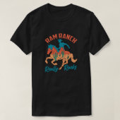 Ram Ranch Rocks T-shirt (Design voorkant)
