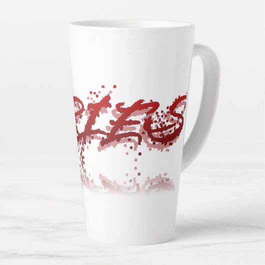 Ram-reflectie Latte Mok (Rechterhoek)