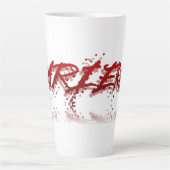 Ram-reflectie Latte Mok (Voorkant)