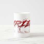 Ram-reflectie Porselein Kop (Voorkant)