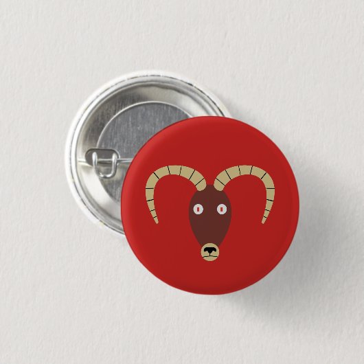 Ram Ronde Button 3,2 Cm (Voorkant /achterkant)