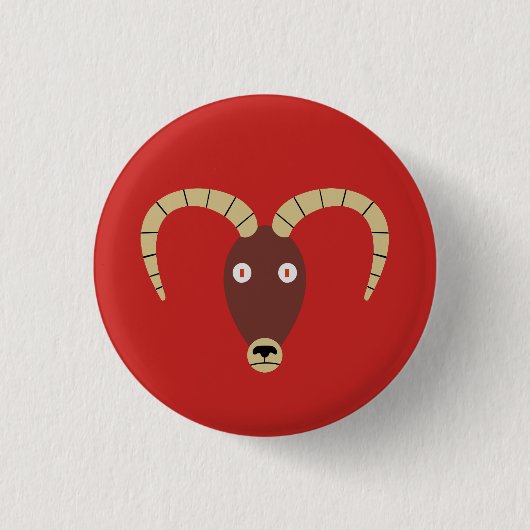 Ram Ronde Button 3,2 Cm (Voorkant)