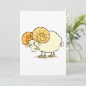 Ram Schaap Uitnodigingen (Staand voorkant)