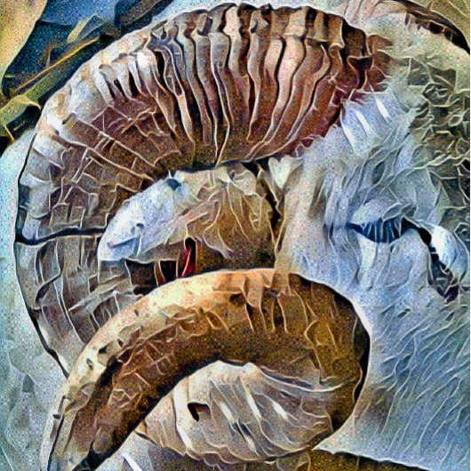 RAM SCHAPENDIER BOERDERIJ RONDE BUTTON 3,2 CM