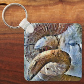 RAM SCHAPENDIER BOERDERIJ SLEUTELHANGER (Voorkant)