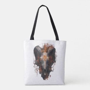 Ram Schedel Occulte Stoomtech Donkere Kunst Boodsc Tote Bag
