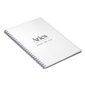 Ram Schrijfboek - Sterrenbeelden Notitieboek (Rechterzijde)