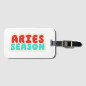 Ram seizoen bagagelabel (Voorkant (horizontaal))