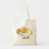 Ram Sheep Canvas tas (Voorkant)
