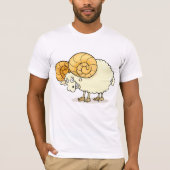 Ram Sheep Mannen T-Shirt (Voorkant)