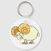 Ram Sheep Sleutelhanger (Voorkant)