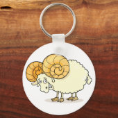 Ram Sheep Sleutelhanger (Voorkant)