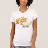 Ram Sheep Womens T-Shirt (Voorkant)