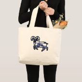 Ram Sign Sky Tote Bag (Voorkant (product))