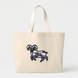 Ram Sign Sky Tote Bag