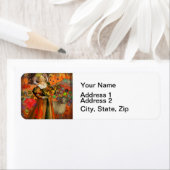 Ram Sinaasappel Vrouw: Gotische Ram Antiek Art Col Etiket (Insitu)