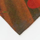 Ram Sinaasappel Vrouw: Gotische Ram Antiek Art Col Fleece Deken (Hoek)