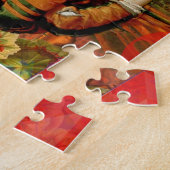 Ram Sinaasappel Vrouw: Gotische Ram Antiek Art Col Legpuzzel (Zijkant)