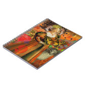 Ram Sinaasappel Vrouw: Gotische Ram Antiek Art Col Notitieboek (Linkerzijde)