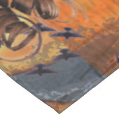 Ram Sinaasappel Vrouw: Gotische Ram Antiek Art Col Tafelkleed (Gekanteld)