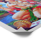 Ram-Sita-Hanumana Poster (Hoek)