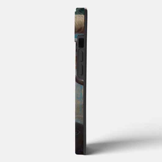 Ram Skull Surreal Fantasy Art Case-Mate iPhone Case (Achterkant / Links)