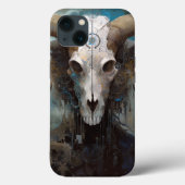 Ram Skull Surreal Fantasy Art Case-Mate iPhone Case (Achterkant)