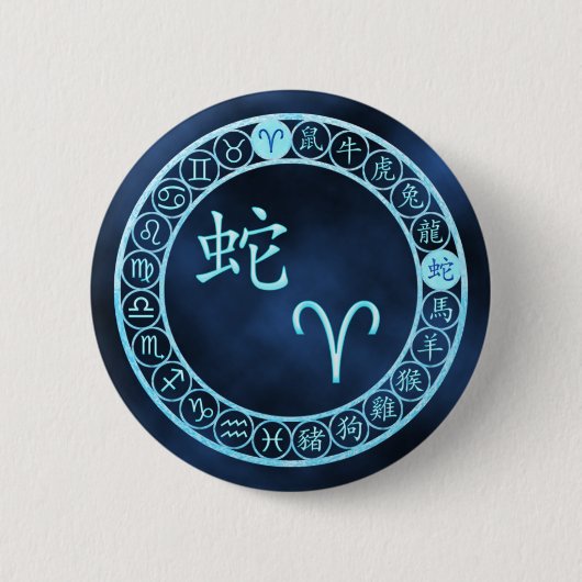 Ram/slang Ronde Button 5,7 Cm (Voorkant)