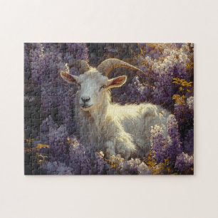 Ram Slapen in Wisteria Bloemen Legpuzzel