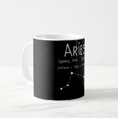 Ram Sterrenbeeld Astrologie Cadeau Koffiemok (Voorkant links)
