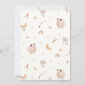 Ram sterrenbeeld baby shower kaart (Achterkant)