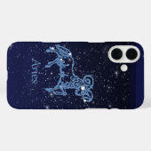 Ram Sterrenbeeld en Sterrenbeeld met Sterren Case-Mate iPhone Case (Achterkant (horizontaal))