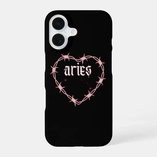 Ram Sterrenbeeld Gotische Randstedelijke Hemelse V iPhone 16 Hoesje (Achterkant)