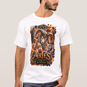 Ram Sterrenbeeld Hemelse Ram Astrologie T-shirt