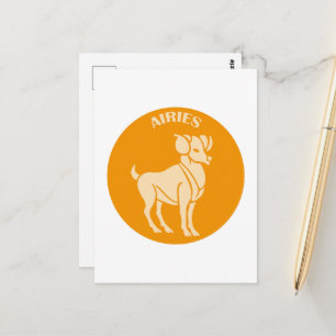 Ram, Sterrenbeeld, Horoscoop, Astrologie Briefkaart