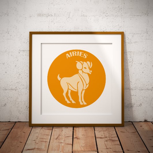 Ram, Sterrenbeeld, Horoscoop, Astrologie Poster