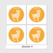 Ram, Sterrenbeeld, Horoscoop, Astrologie Sticker (Vel)
