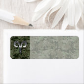 Ram Sterrenbeeld op Woodland Groen Digitaal Camo Etiket (Insitu)