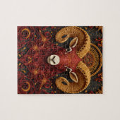 Ram Sterrenbeeld Papier Quilling Legpuzzel (Horizontaal)