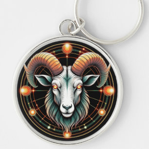 Ram Sterrenbeeld Sleutelhanger
