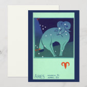 Ram sterrenbeeld,  sterrenbeeld (Voorkant / Achterkant)