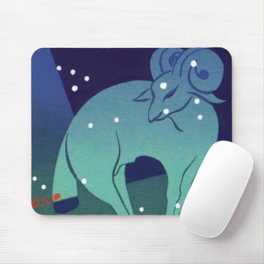 Ram sterrenbeeld,  sterrenbeeld muismat (Met muis)