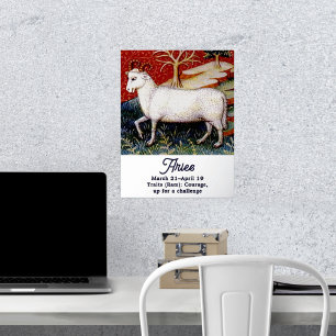 Ram sterrenbeeld Verjaardagsfeest Folie Afdrukken