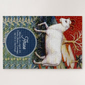 Ram sterrenbeeld Verjaardagsfeest Legpuzzel (Horizontaal)