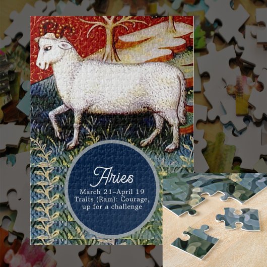 Ram sterrenbeeld Verjaardagsfeest Legpuzzel